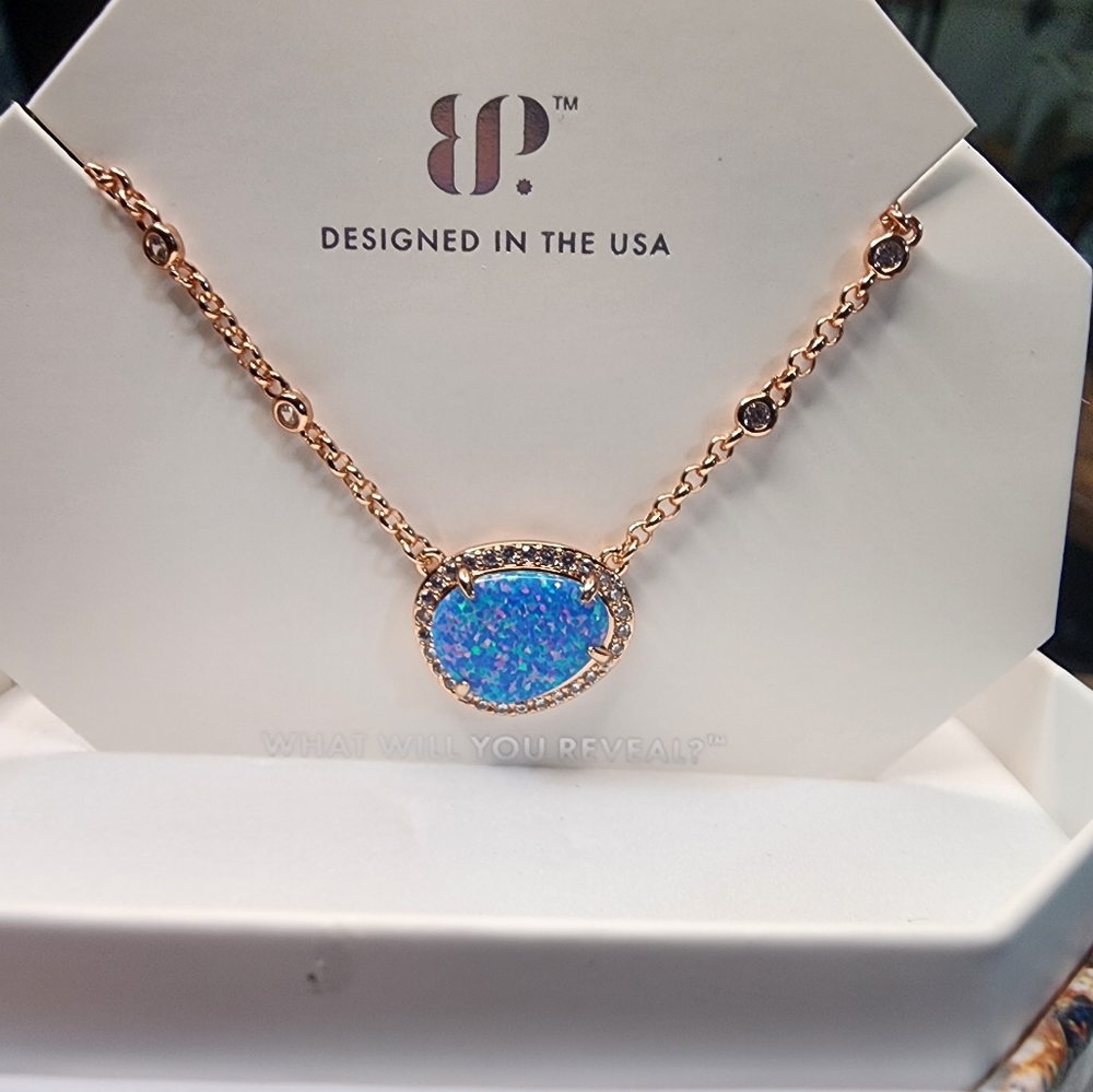 Bomb Party October Birthday Necklace